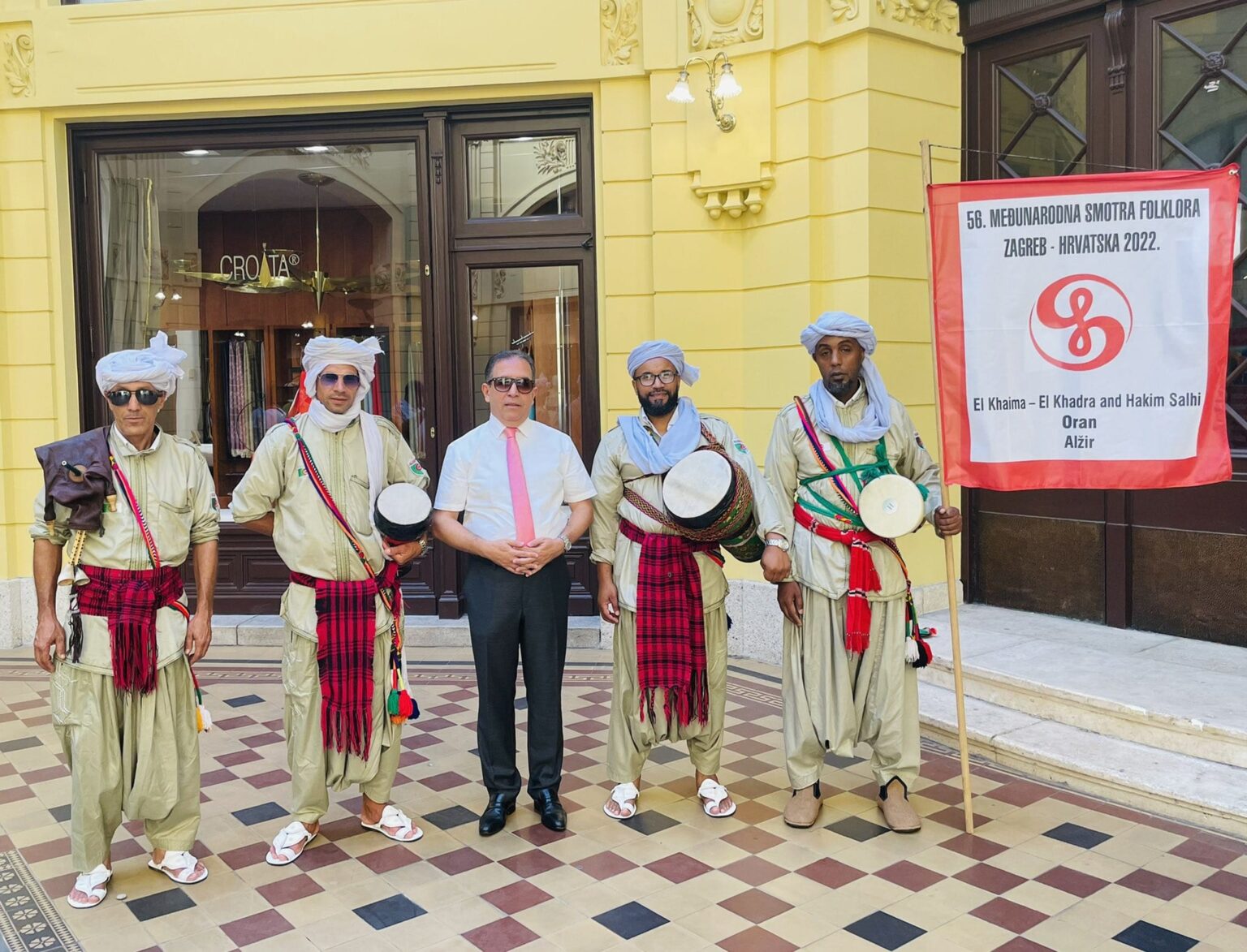 Participation of Algeria in Zagreb’s International Folklore Festival