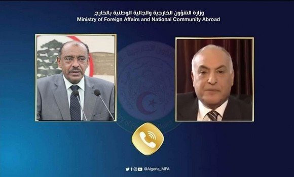 Ahmed Attaf holds phone conversation with Sudanese counterpart